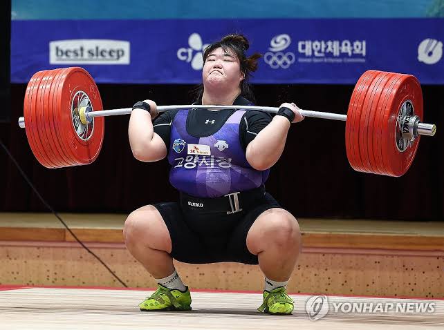 박혜정 역도 86kg