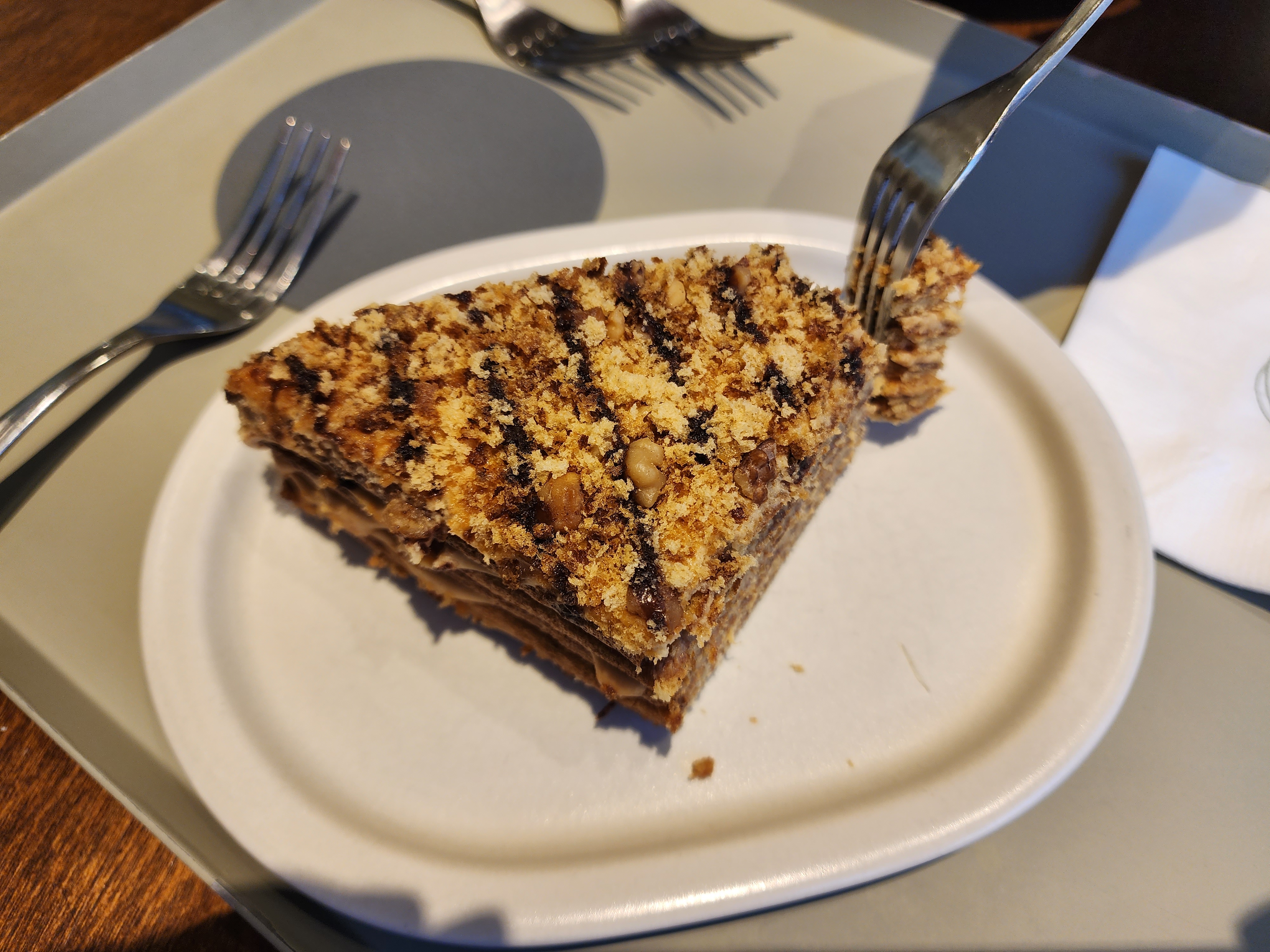 말렌카 허니 호두 케이크