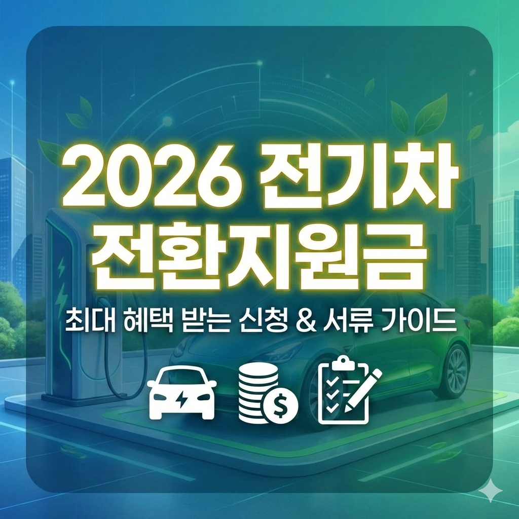 2026년 전기차 전환지원금 받는법과 신청 절차 서류 준비 가이드