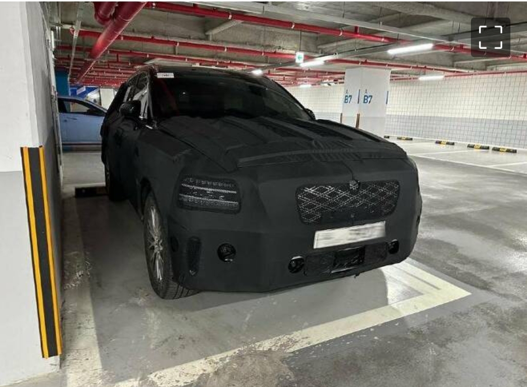 GV80 페이스리프트 스파이샷