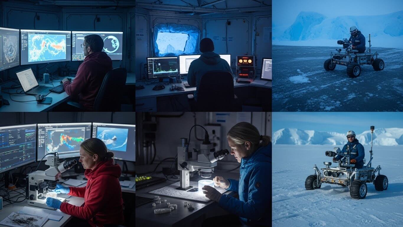 남극 연구소에서 하는 진짜 연구들 관련 사진