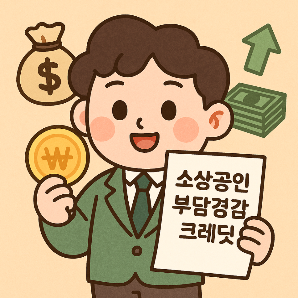 2025 소상공인 부담경감 크레딧