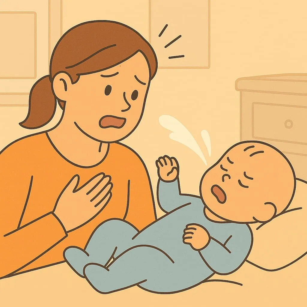 분수처럼 토하는 신생아, 정상일까? 구토 원인과 구별법 총정리2