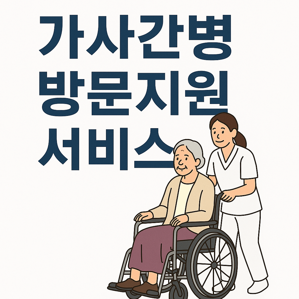 가사간병 방문지원 서비스란? 지원대상, 신청방법, 비용 총정리!