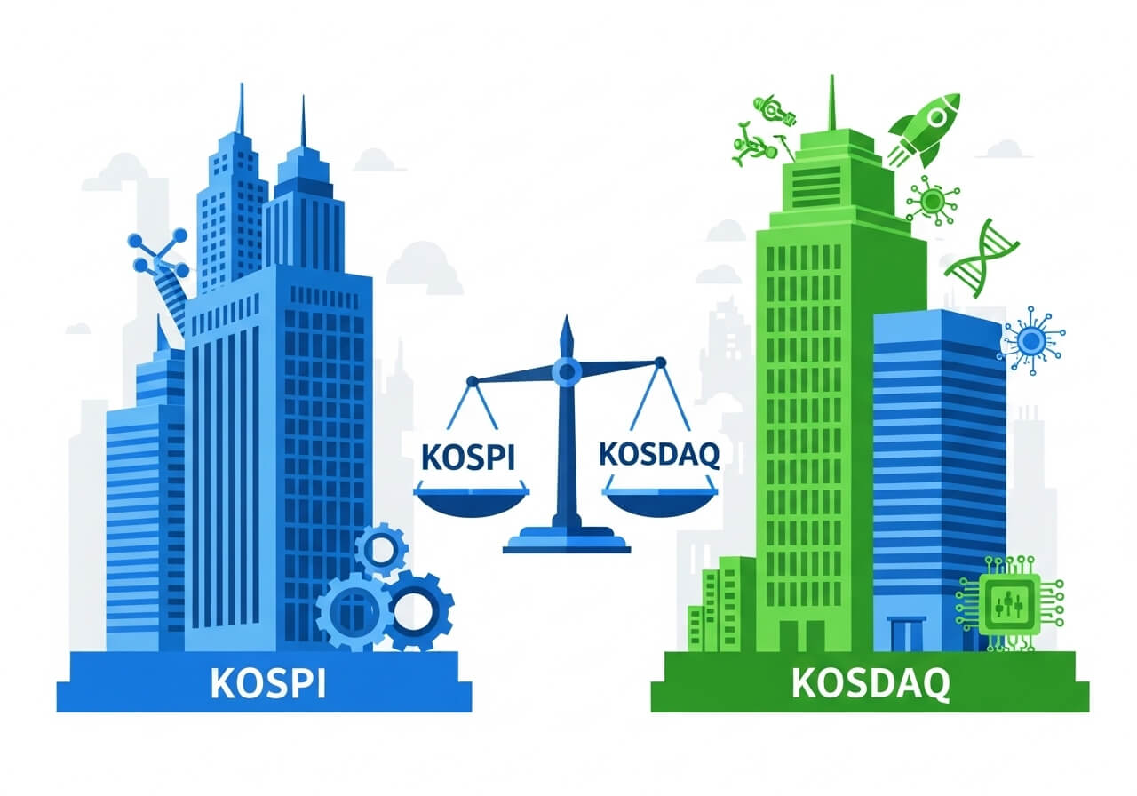 코스피와 코스닥의 차이