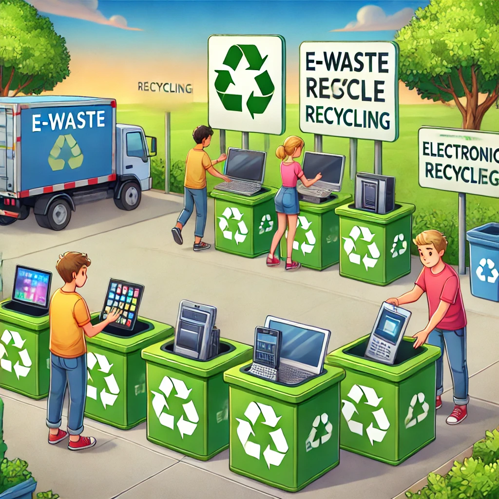 전자제품 분리수거 이미지