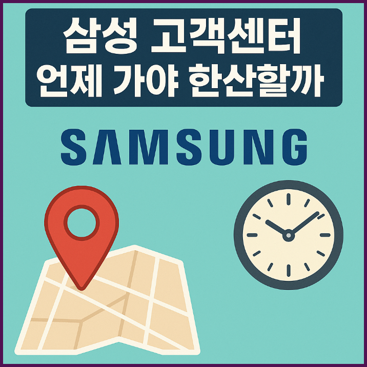 부산 삼성전자 서비스센터 전화번호 및 예약 방법