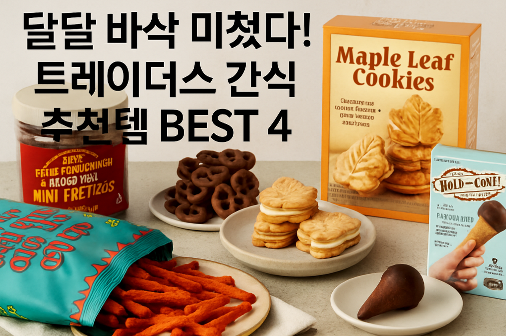 트레이더스 간식템 BEST4, 달달바삭 미친 조합!
