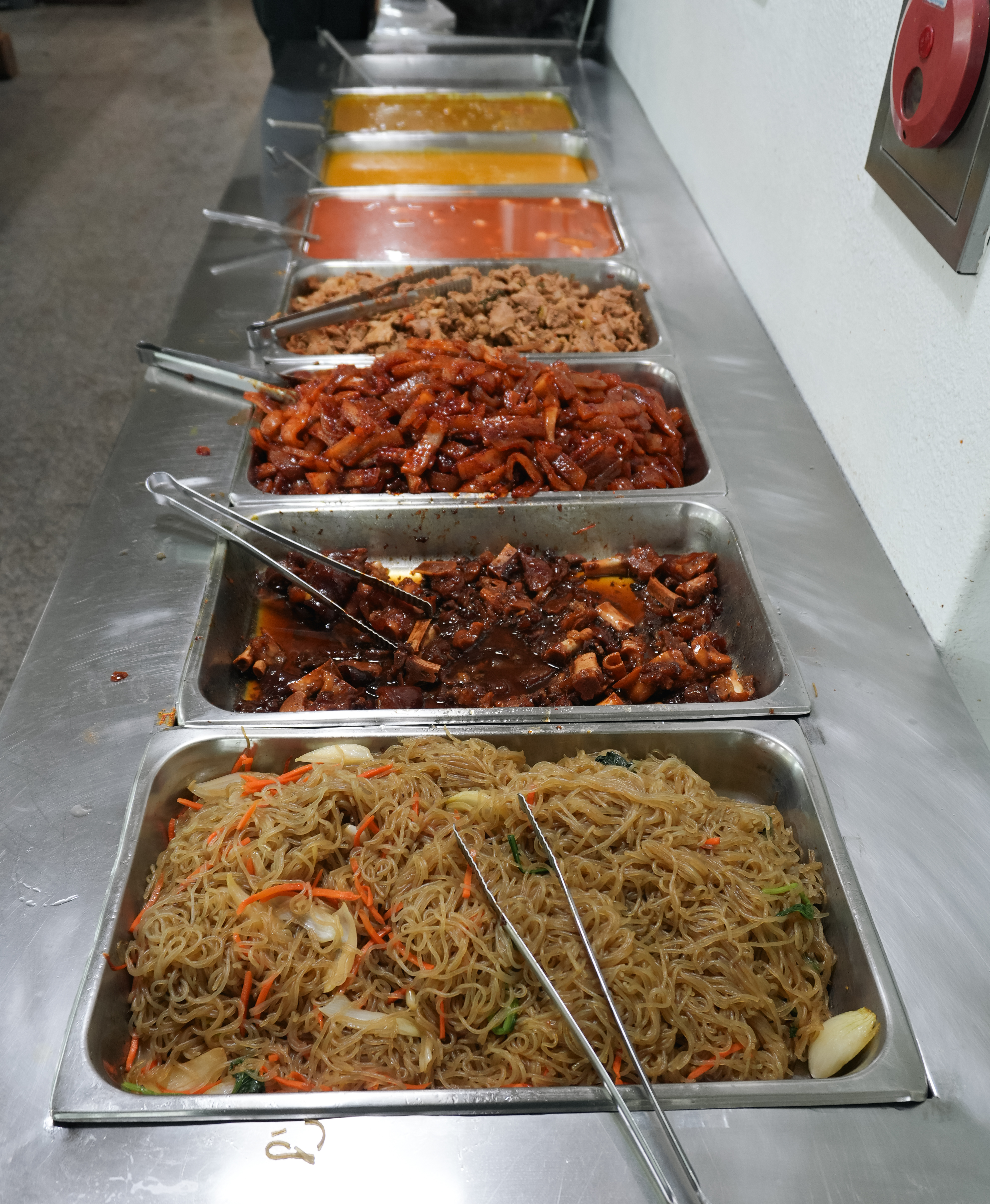 백화산가든 고기반찬