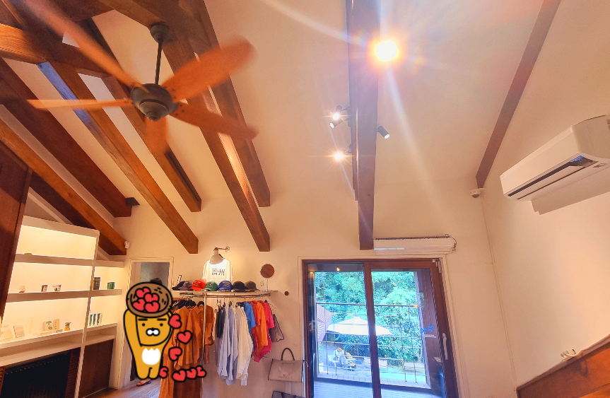 제주도 소길별하 2층 모습