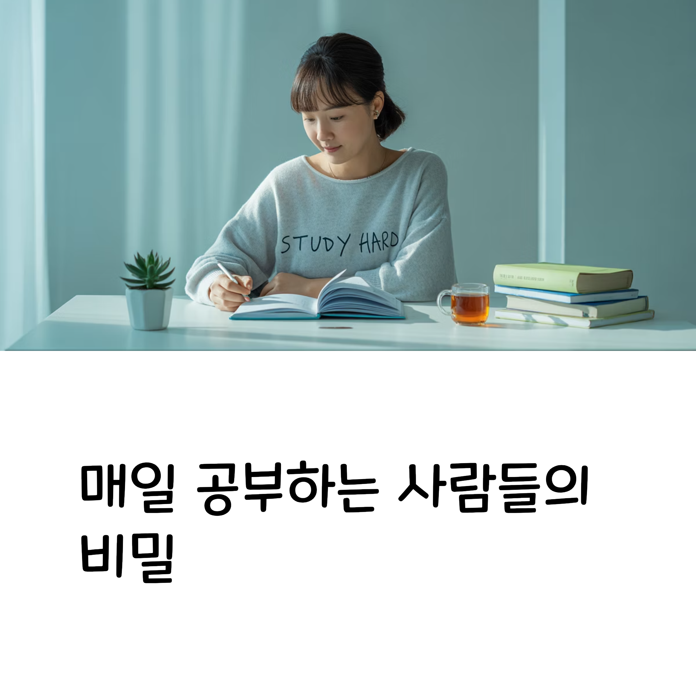 매일 공부하는 사람들의 놀라운 습관7가지