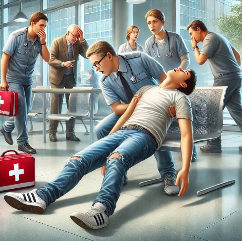 미주신경성 실신 관련 사진