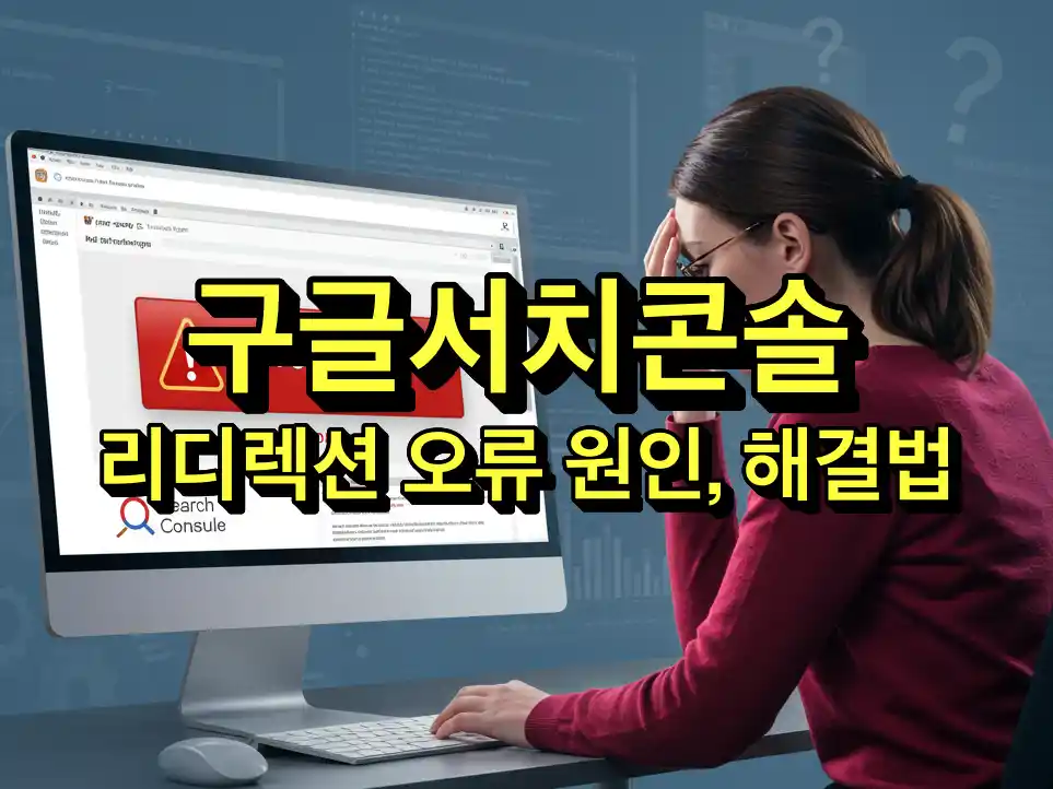 구글서치콘솔 리디렉션 오류 원인, 해결법 총정리