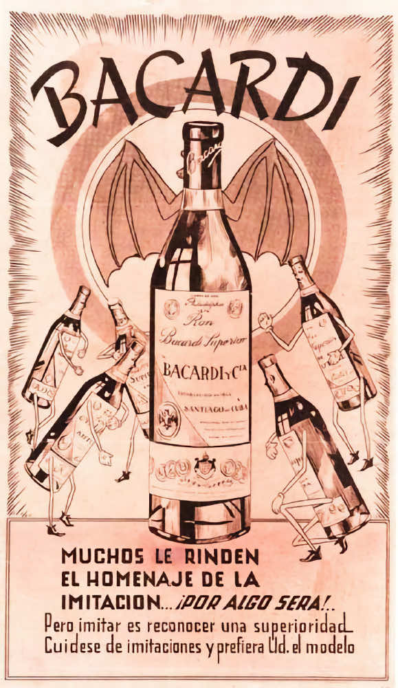 바카디 럼 포스터