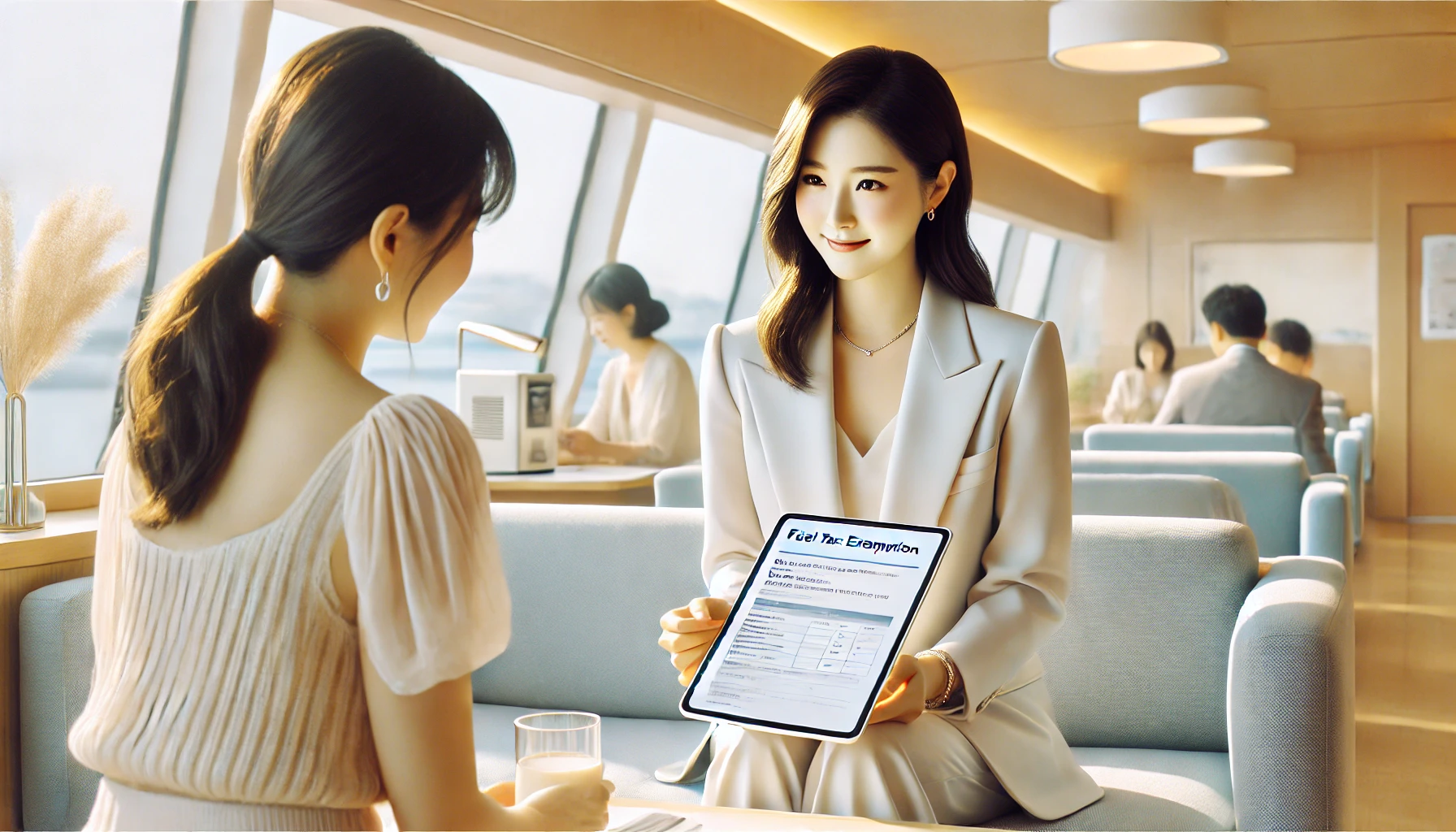 선박 유류세 감면 신청 방법 확인하는 이미지