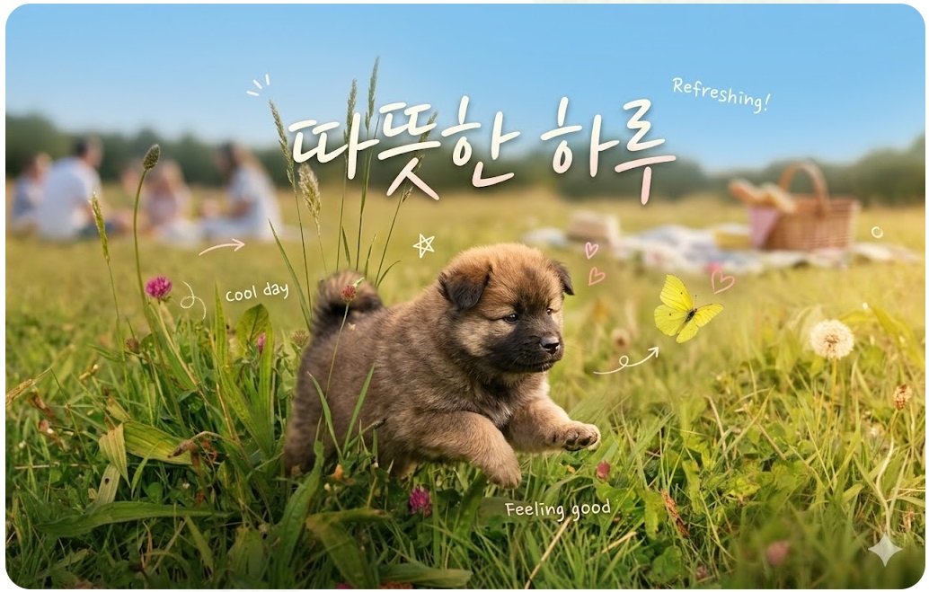 손글씨 프롬프트