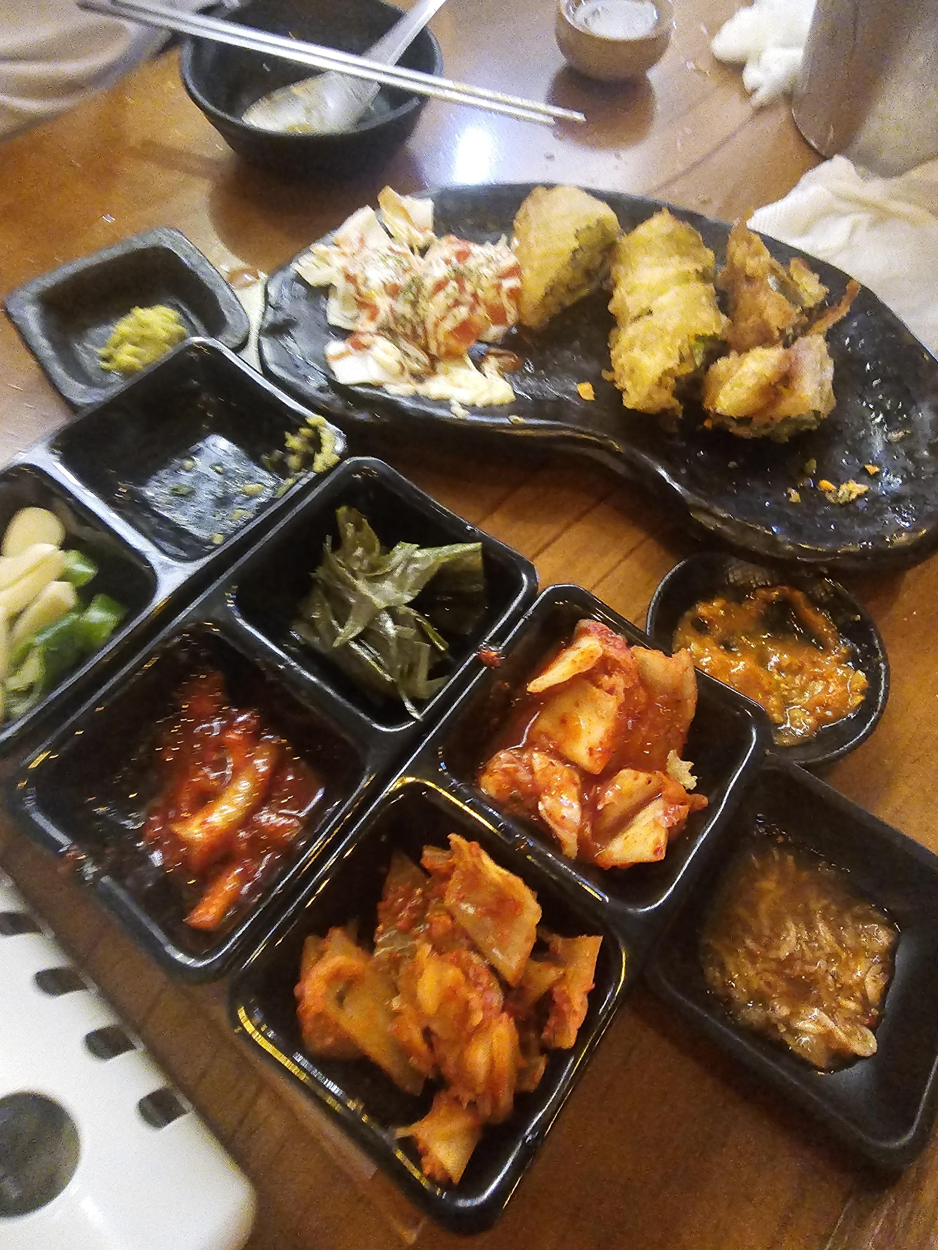 봉수육 수육나베 그리고 튀김