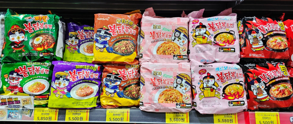 불닭볶음면 관련 사진