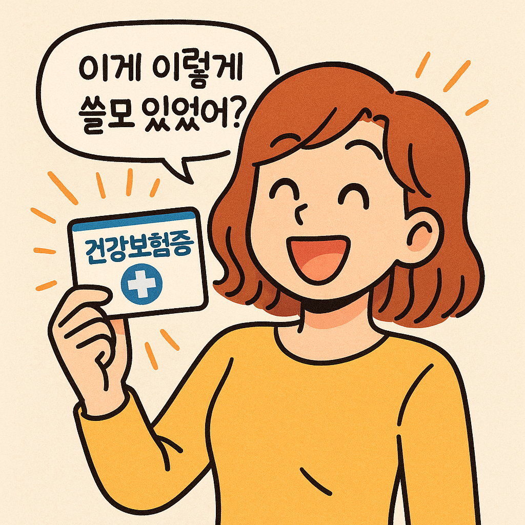 국민건강보험 활용 꿀팁 정리