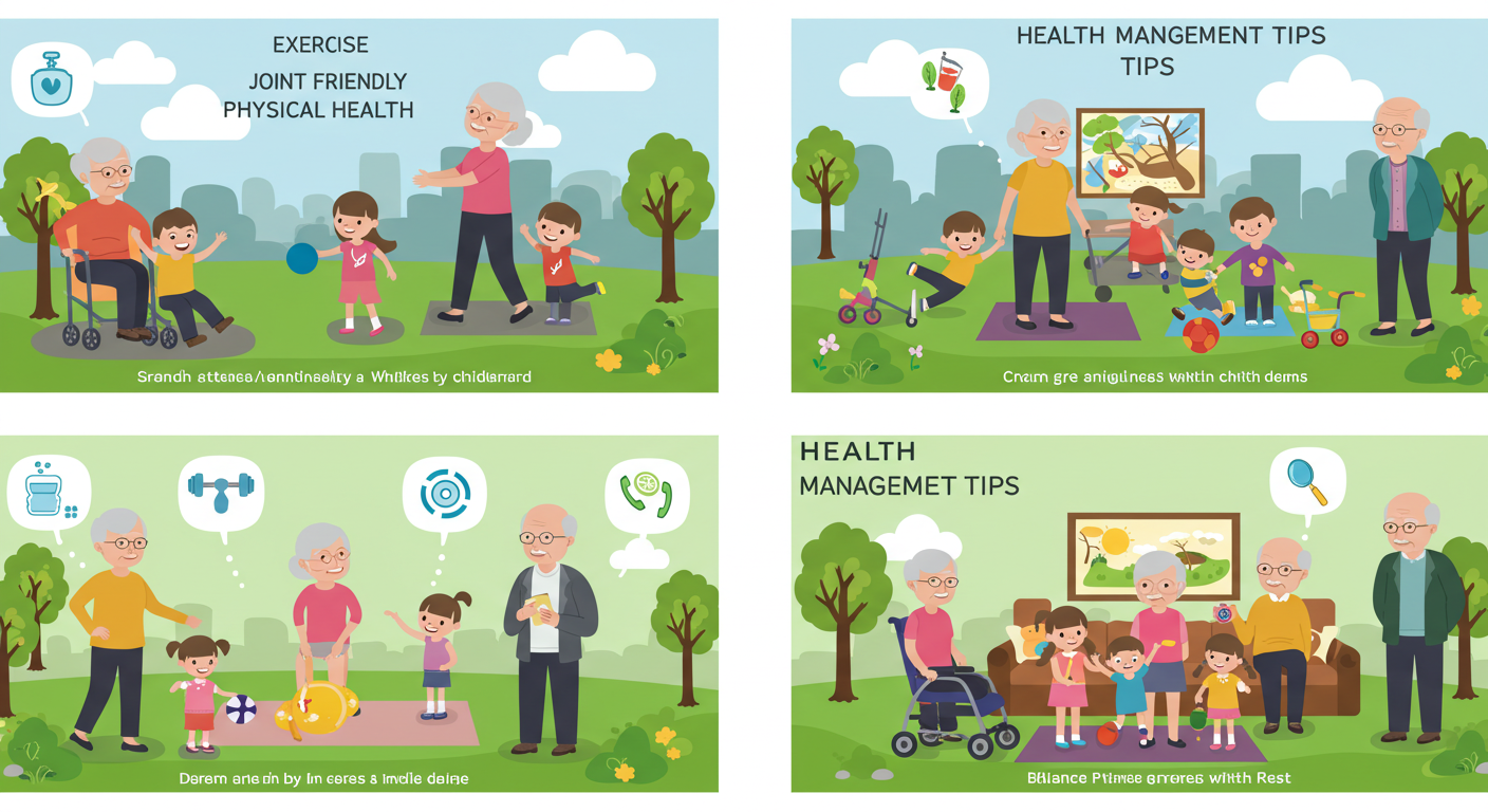 할머니 애니메이션 사진