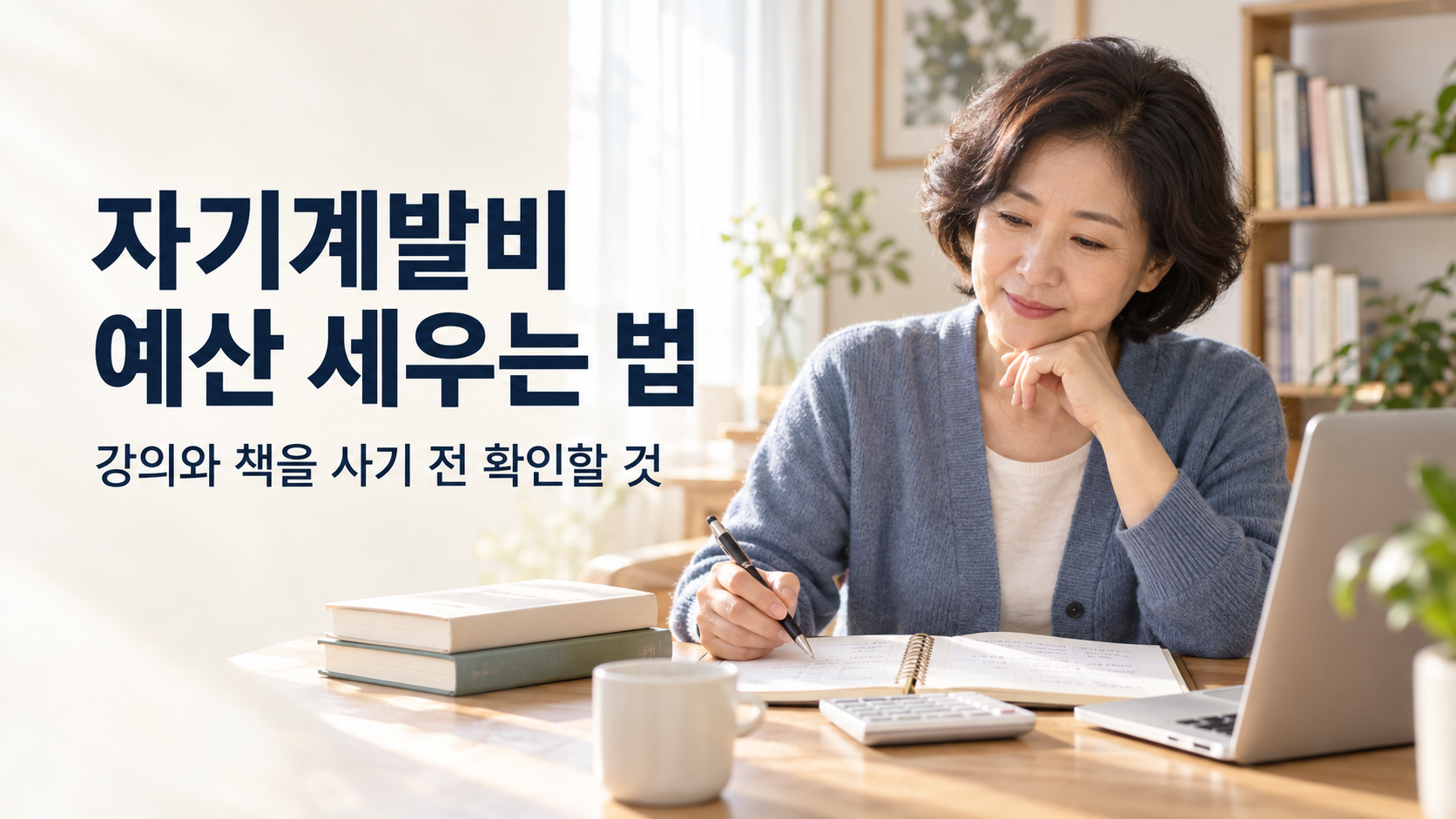자기계발비 예산세우는법