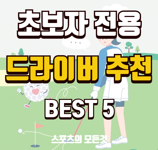 초보자 전용 드라이버 추천 BEST 5