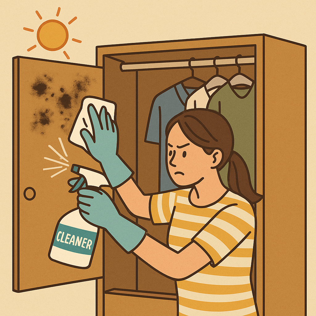 여름철 곰팡이 예방 꿀팁!!