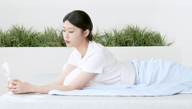 시원한 침구 사용하기