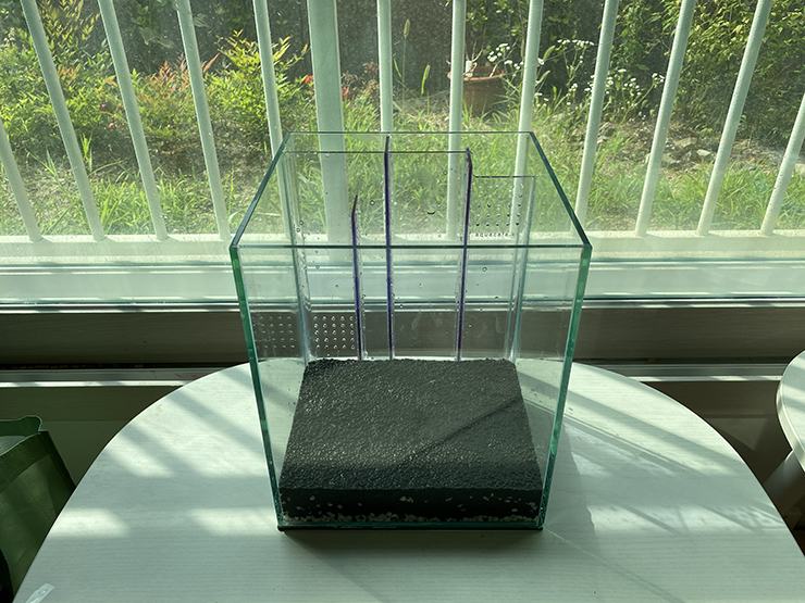 자작 배면여과기