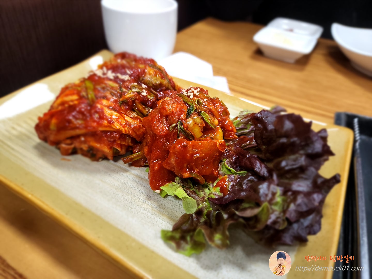 보쌈김치&amp;#44; 홍어회 무침