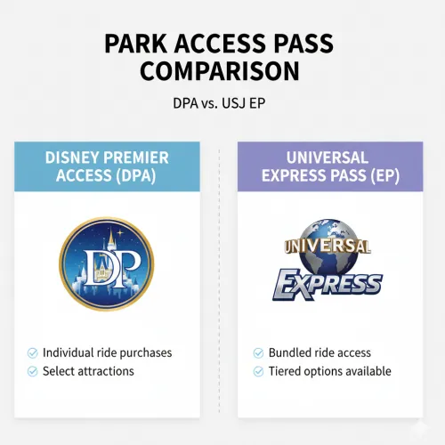 도쿄 디즈니 DPA 공략, USJ 익스프레스 패스 꿀팁, 테마파크 유료 패스 비교