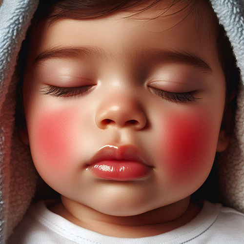 24개월-아기-고열-열꽃