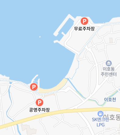 제주도 해수욕장별 주차장 정보