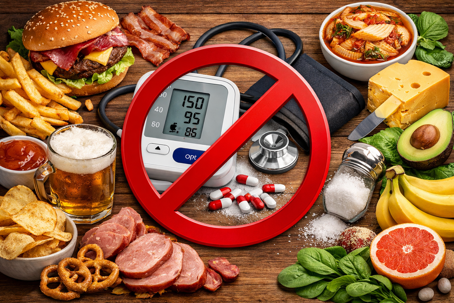 혈압약과 음식 궁합