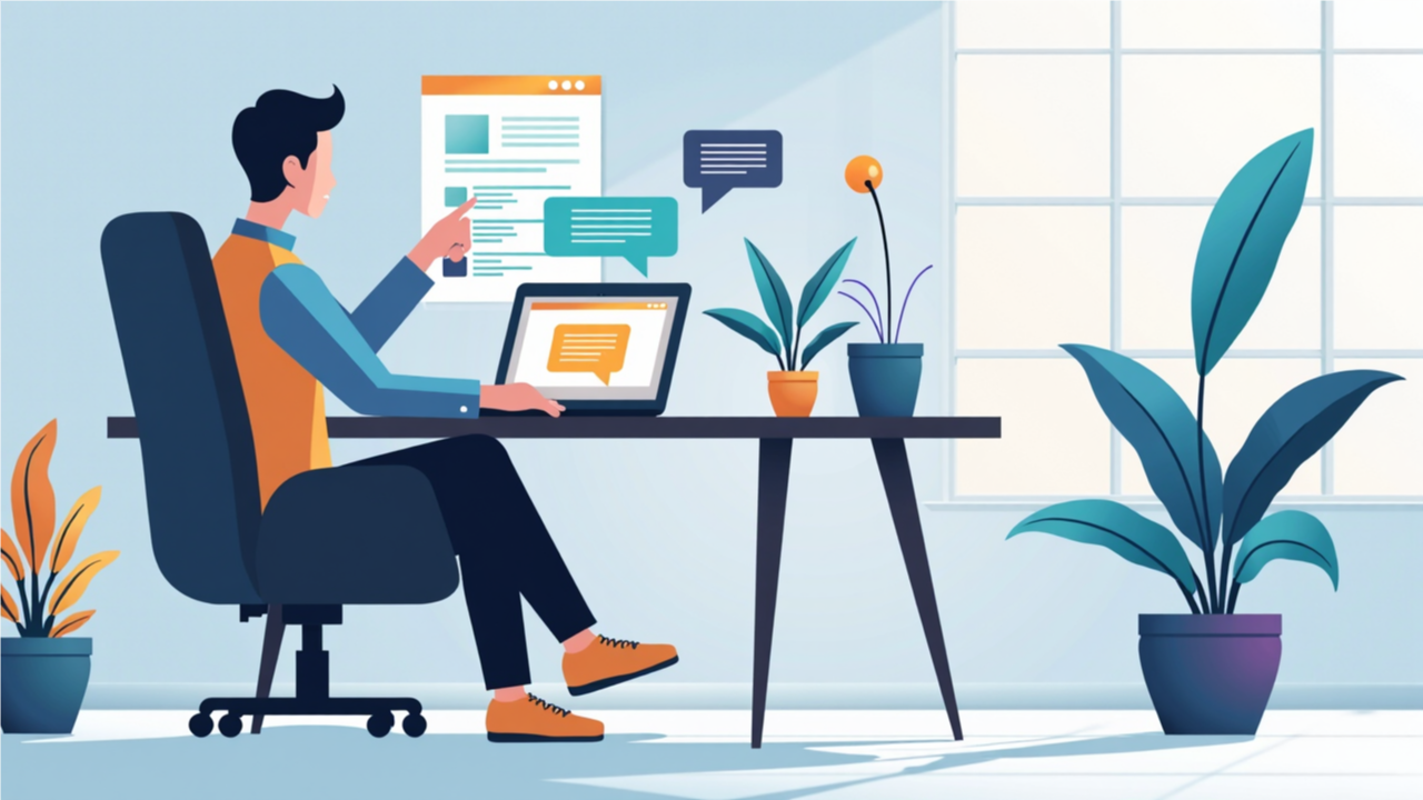 안정적인 AI 답변 결과 얻기를 상징하는 대표 이미지