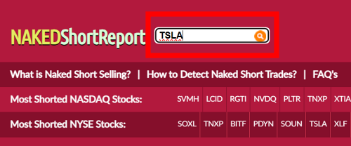 Naked Short Report
