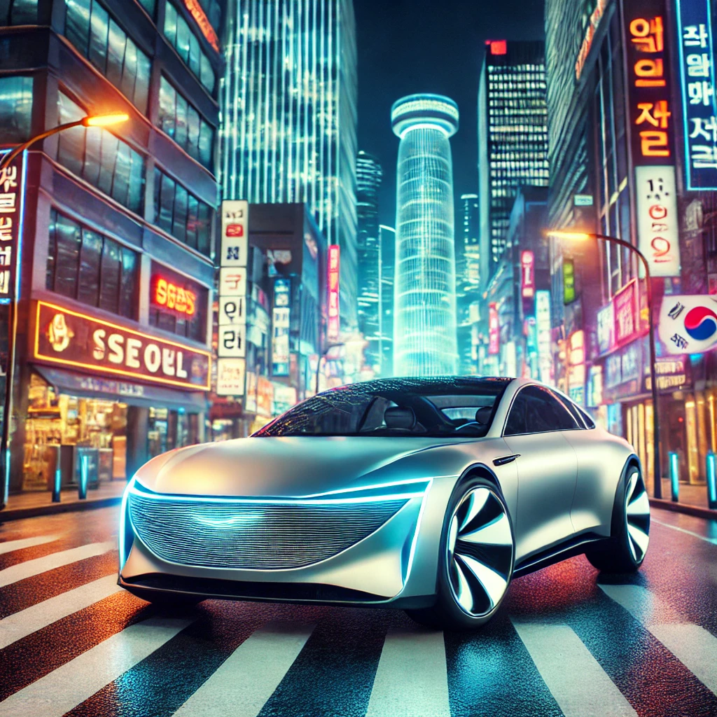 대한민국 시내 차량 이미지