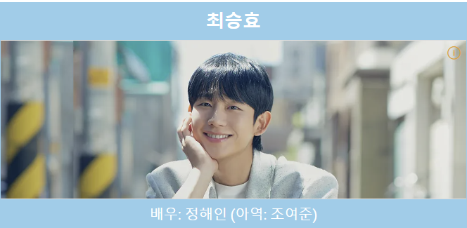 엄마친구아들 등장인물