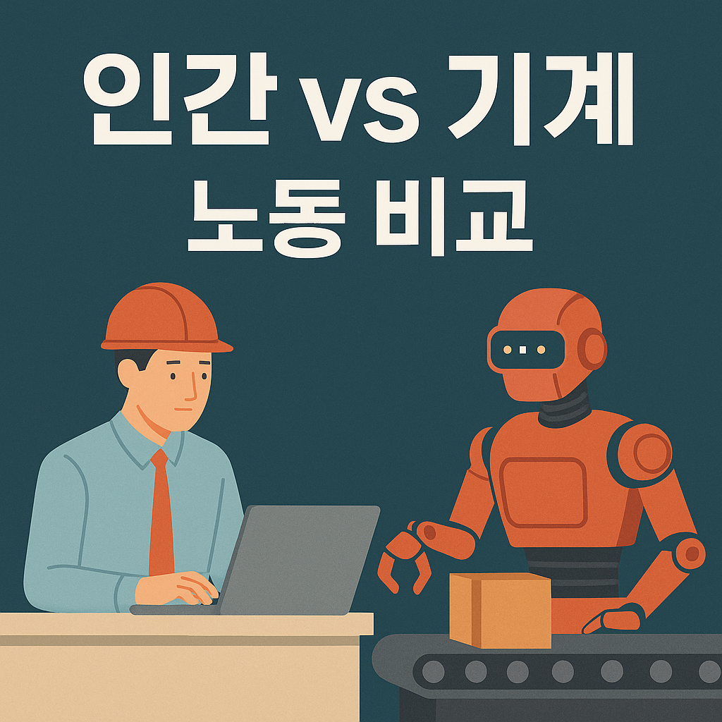 인간 vs 기계 노동 비교