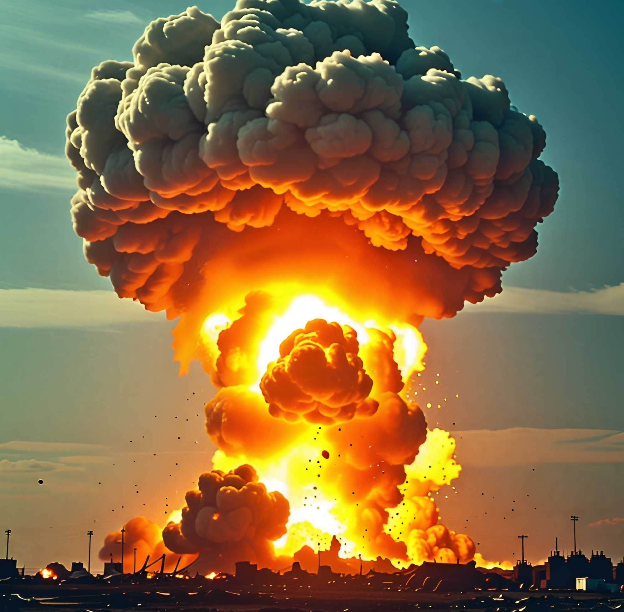 핵폭탄 가상이미지
