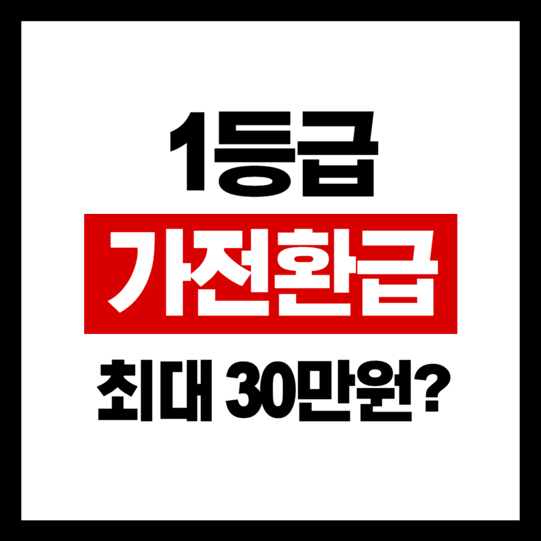 1등급가전환급