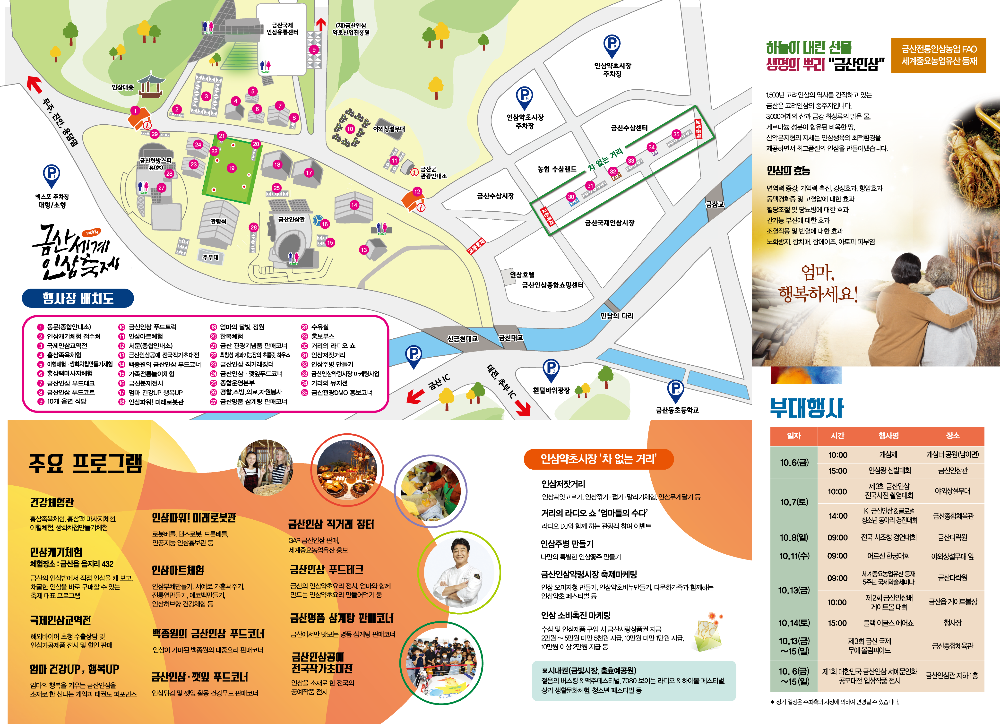 제 41회 2023 금산 세계인삼 축제