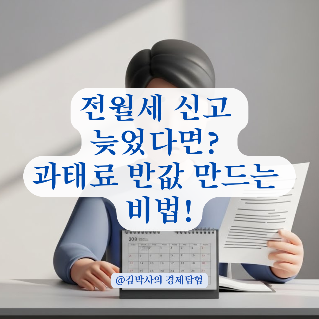 전월세 신고 늦었다면, 과태료 피하는 지연 신고 절차 요약