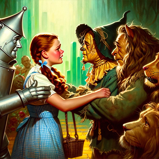 어린이 동화 오즈와 마법사 줄거리 결말 교훈 작품 해석 도로시 양철 사자 허수아비 마녀