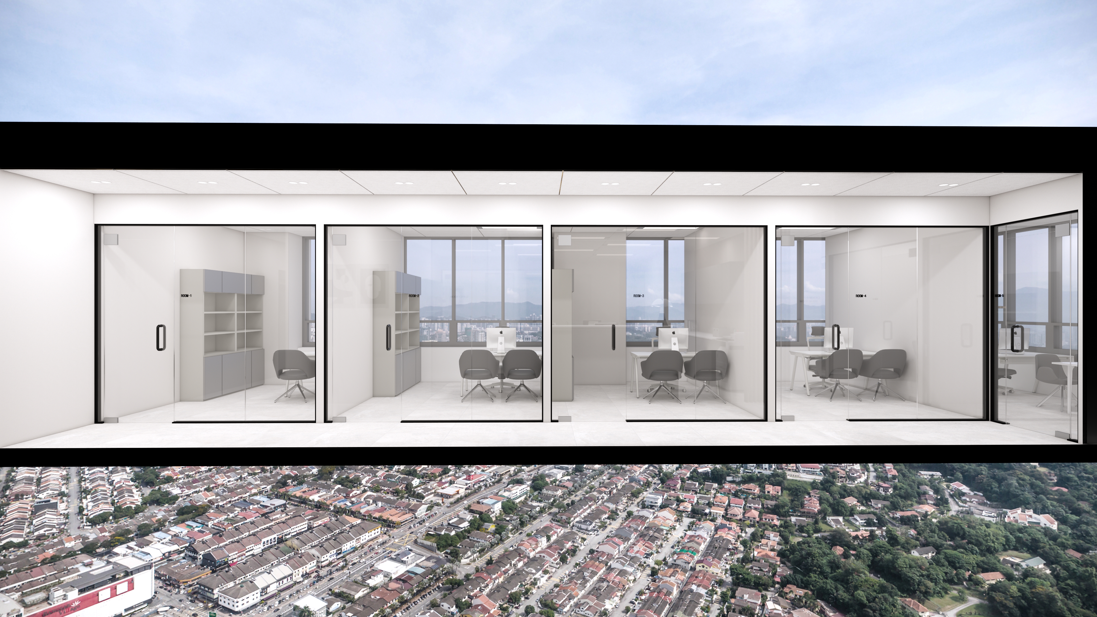 사무실3d디자인