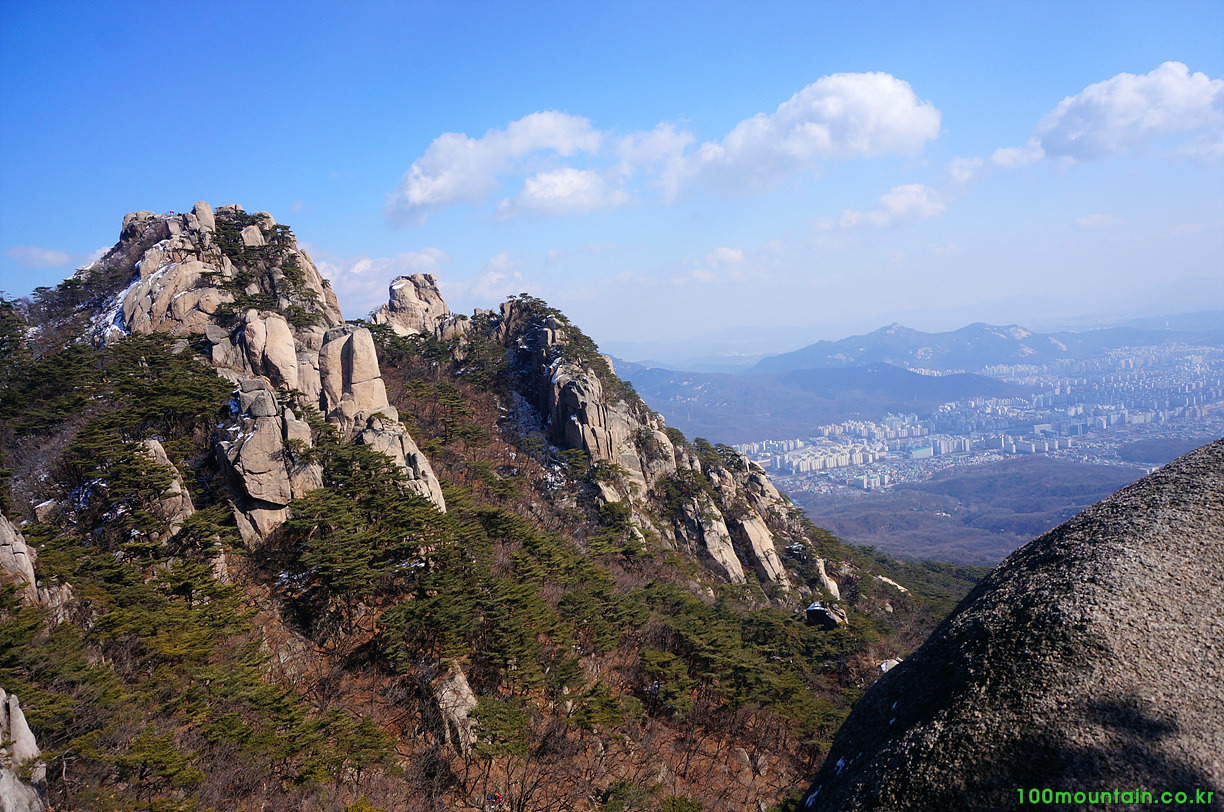 도봉산 등산지도
