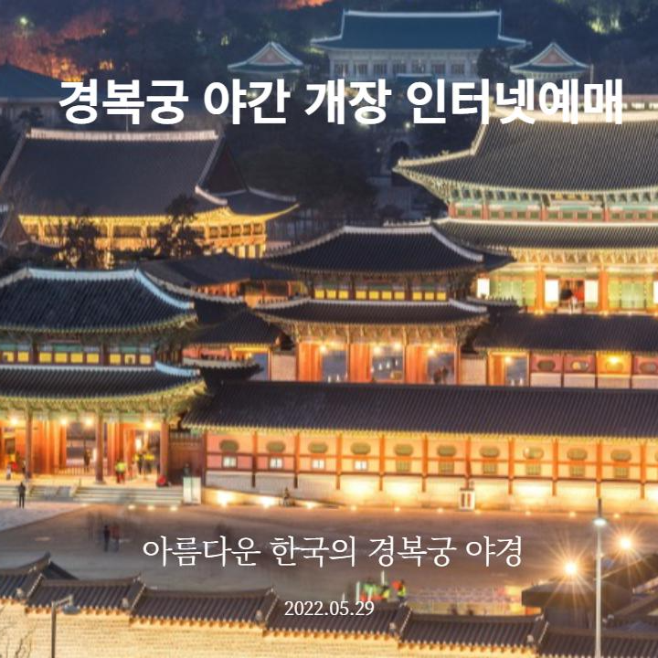 경복궁 야간개장