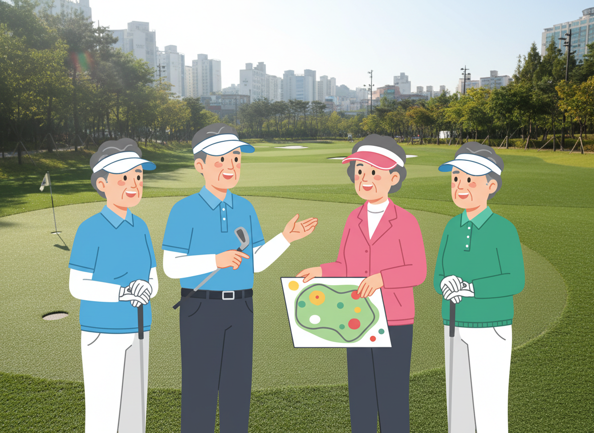 잠실 파크골프장 예약 일정 주차