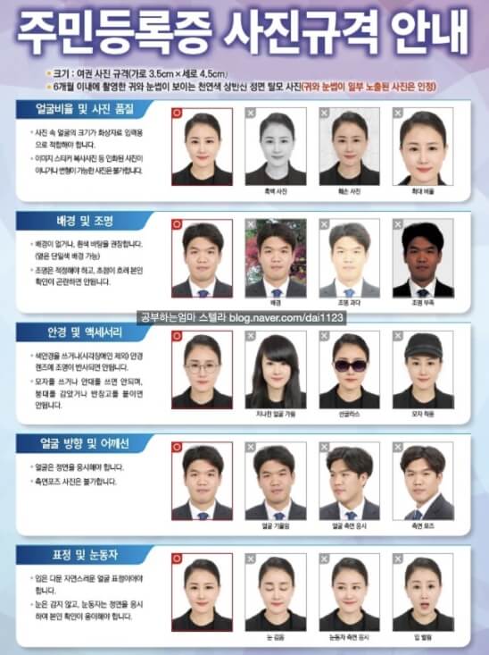 주민등록증 재발급