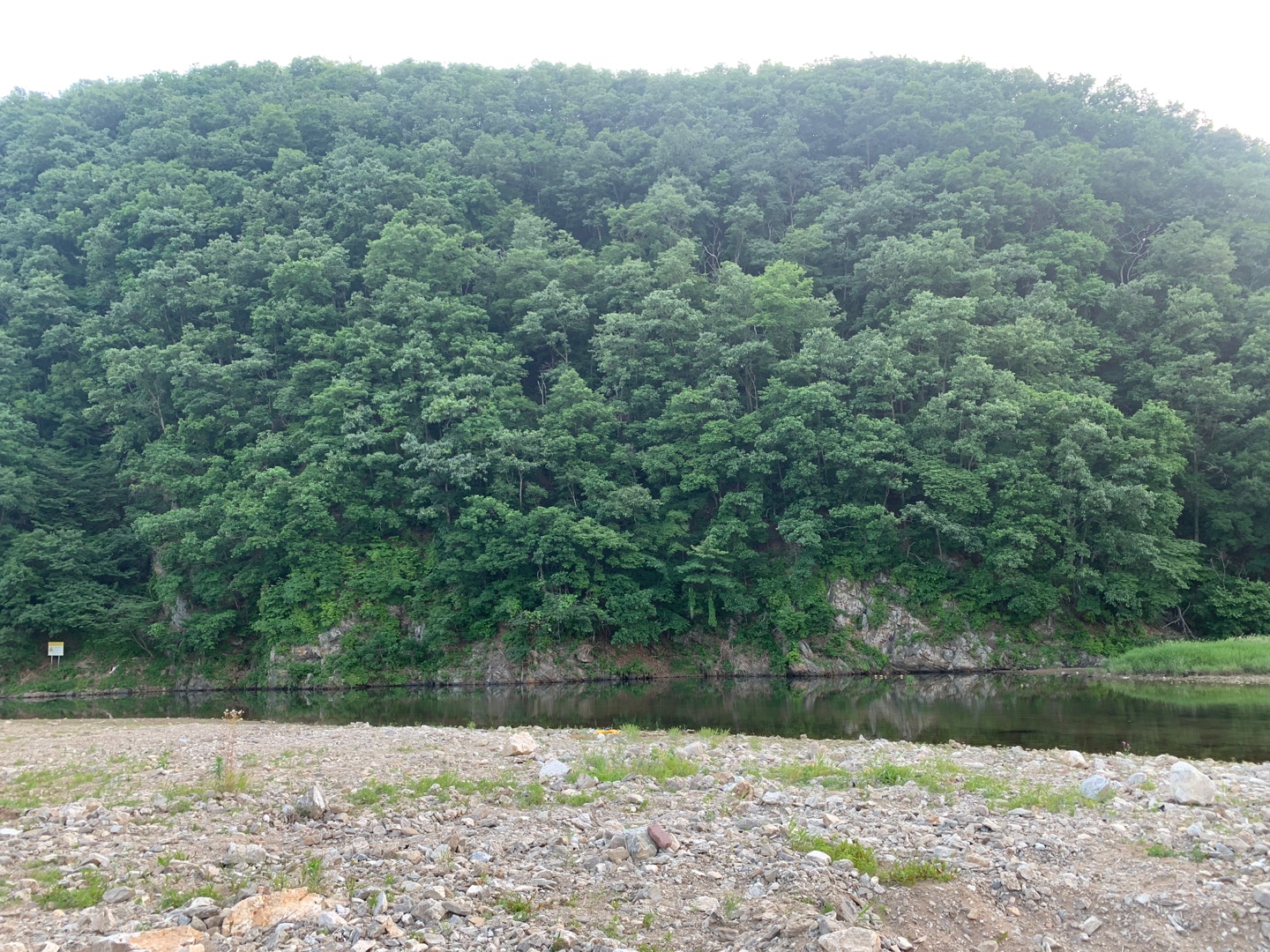 양평 흑천 개울가